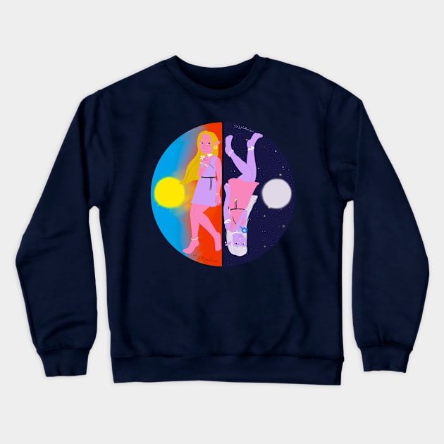 The Sisters Crewneck Sweatshirt by Madgraffics